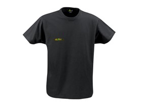 T-Shirt mit Logo in schwarz S